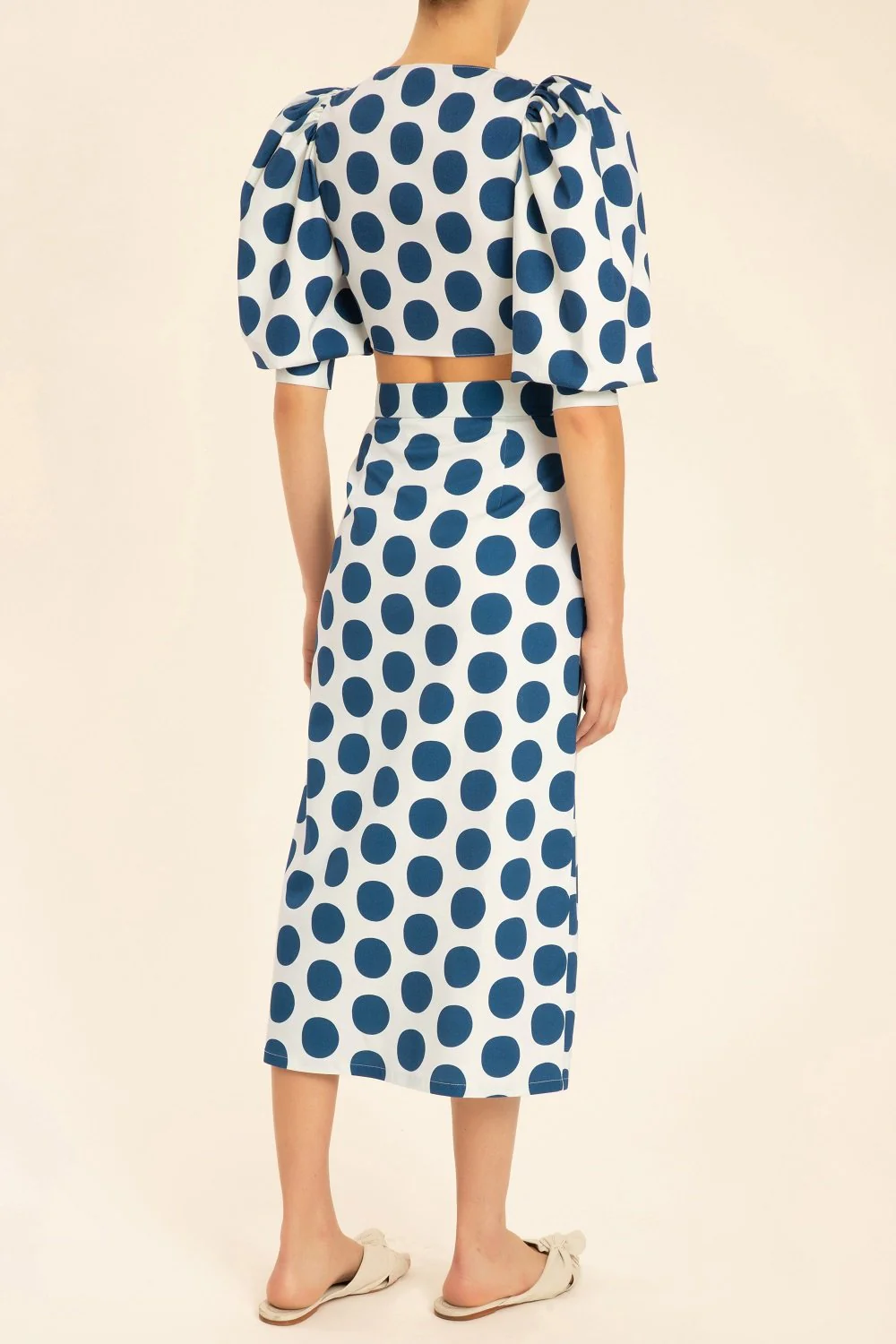 Pois Compose Midi Skirt - Image 2