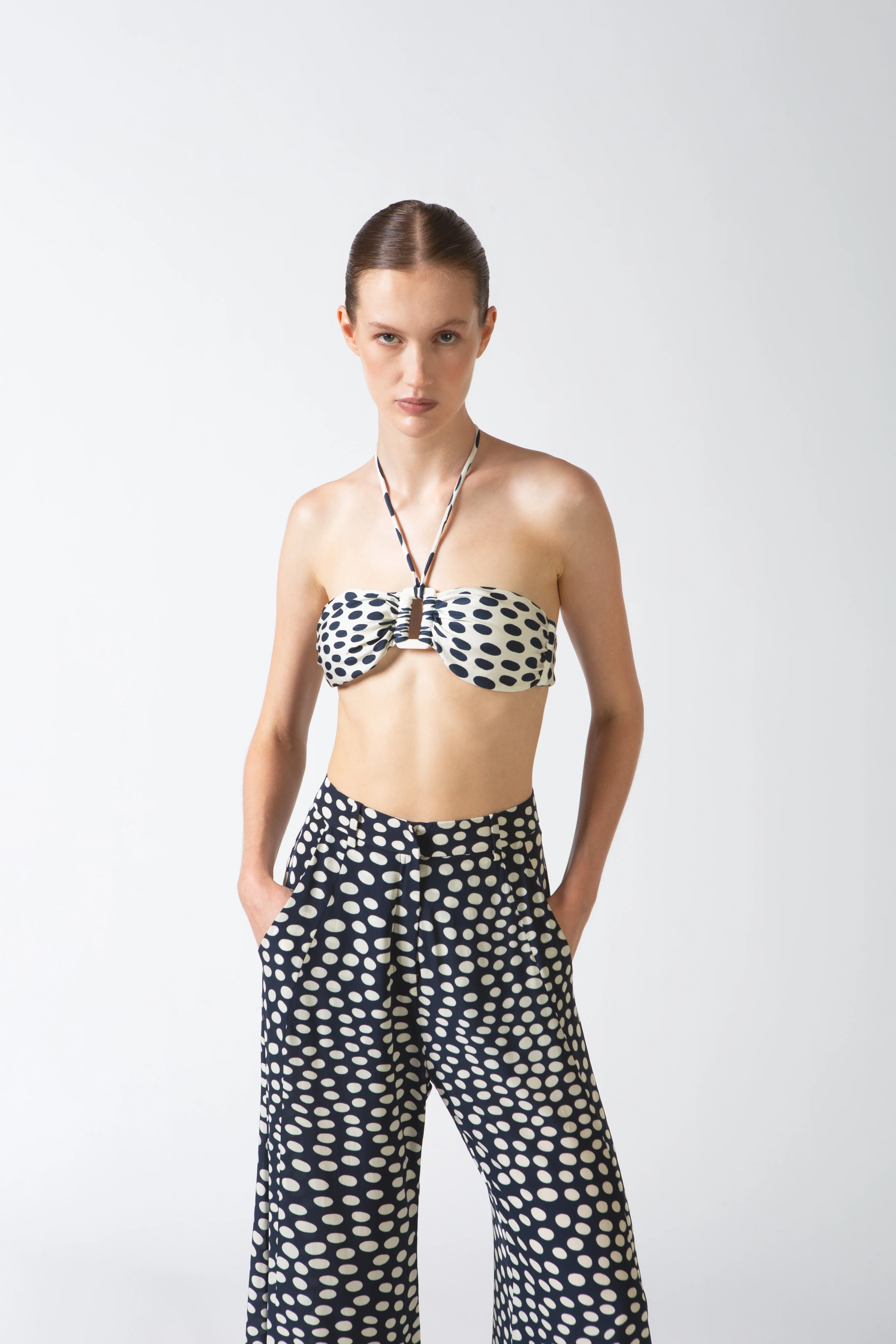 Pois Wide-Leg Pants - Image 3