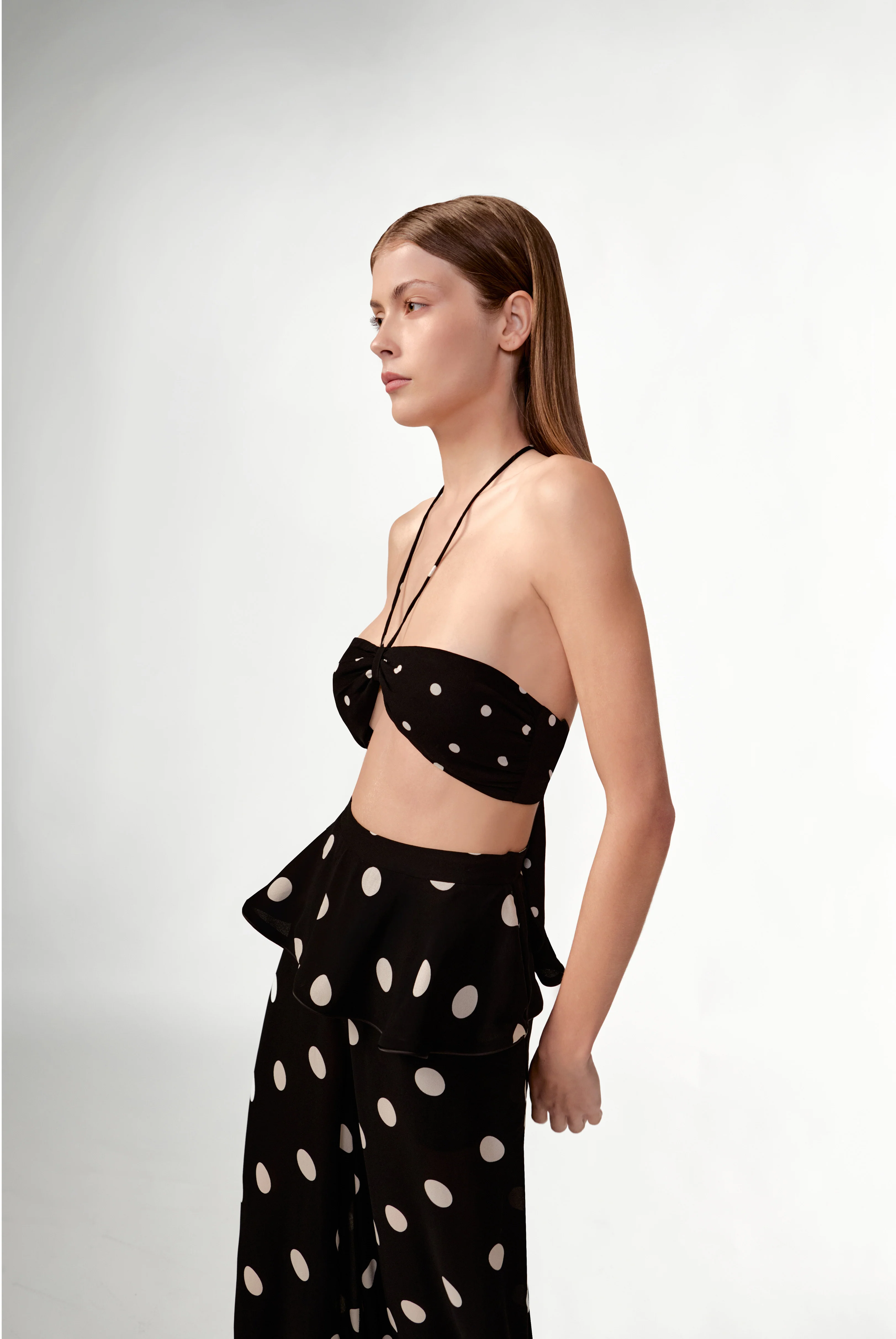 Polka Dots Bandeau Top - Image 4
