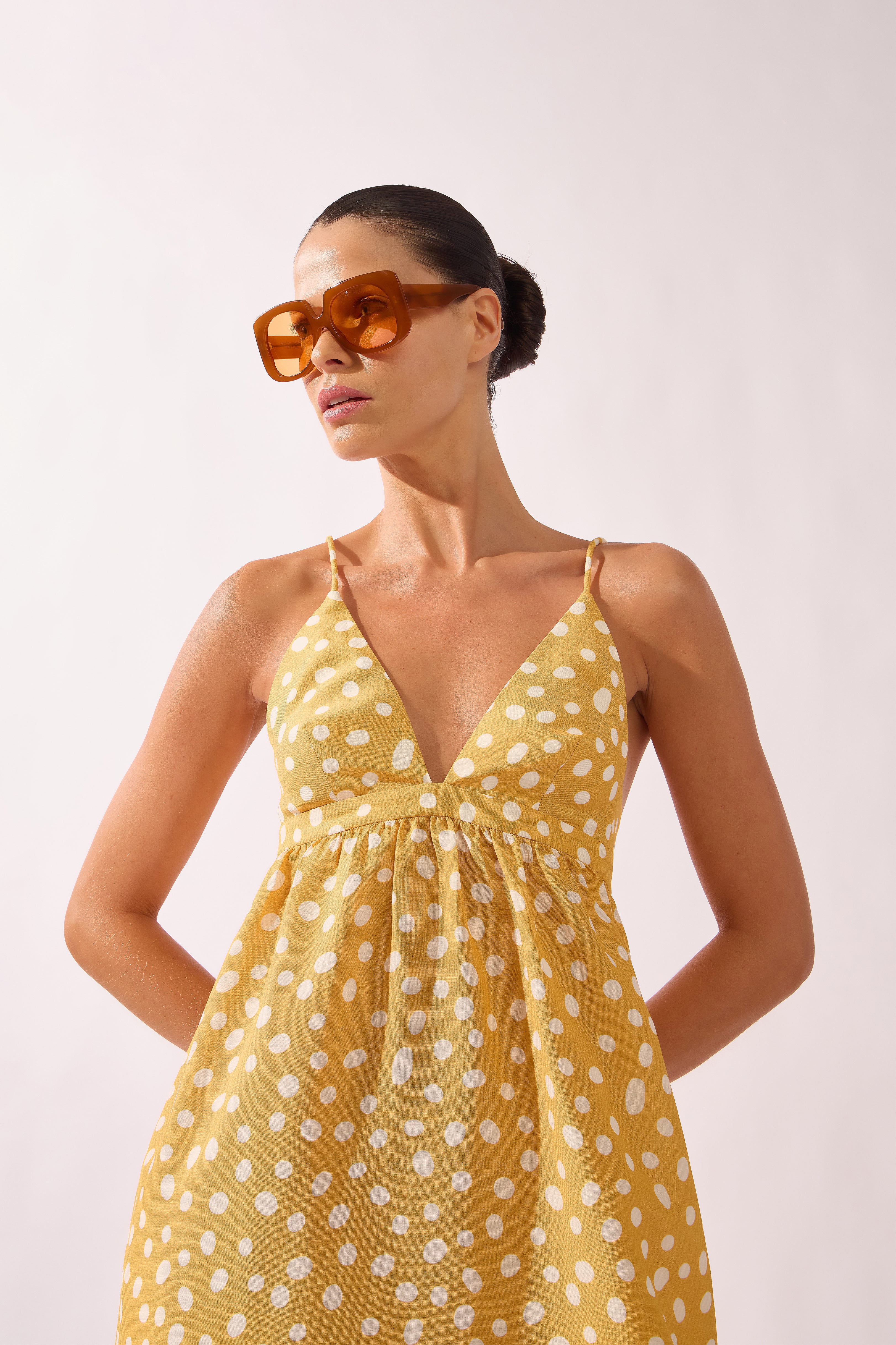 Polka Dots Maxi Dress - Image 3