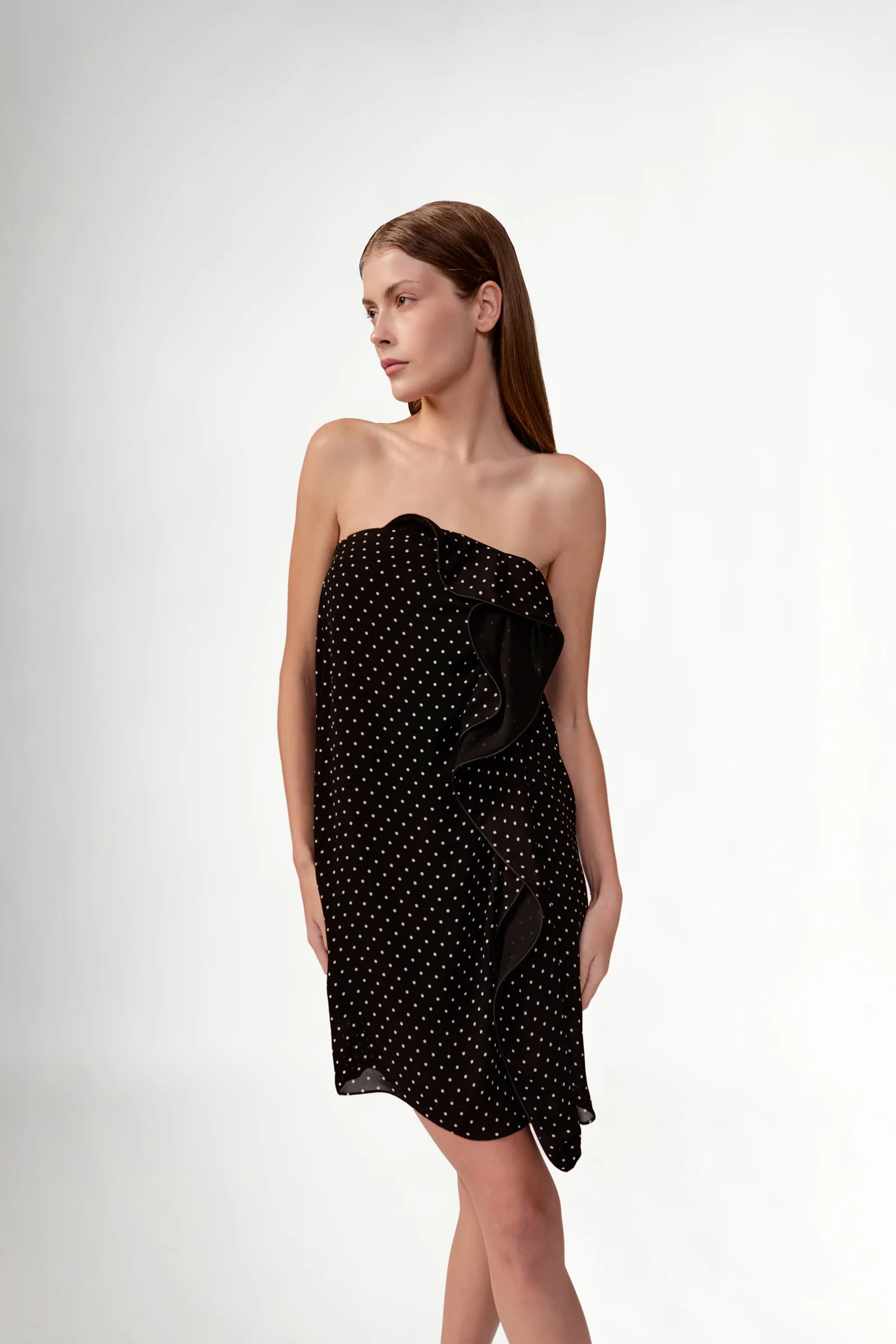 Polka Dots Mini Dress - Image 3
