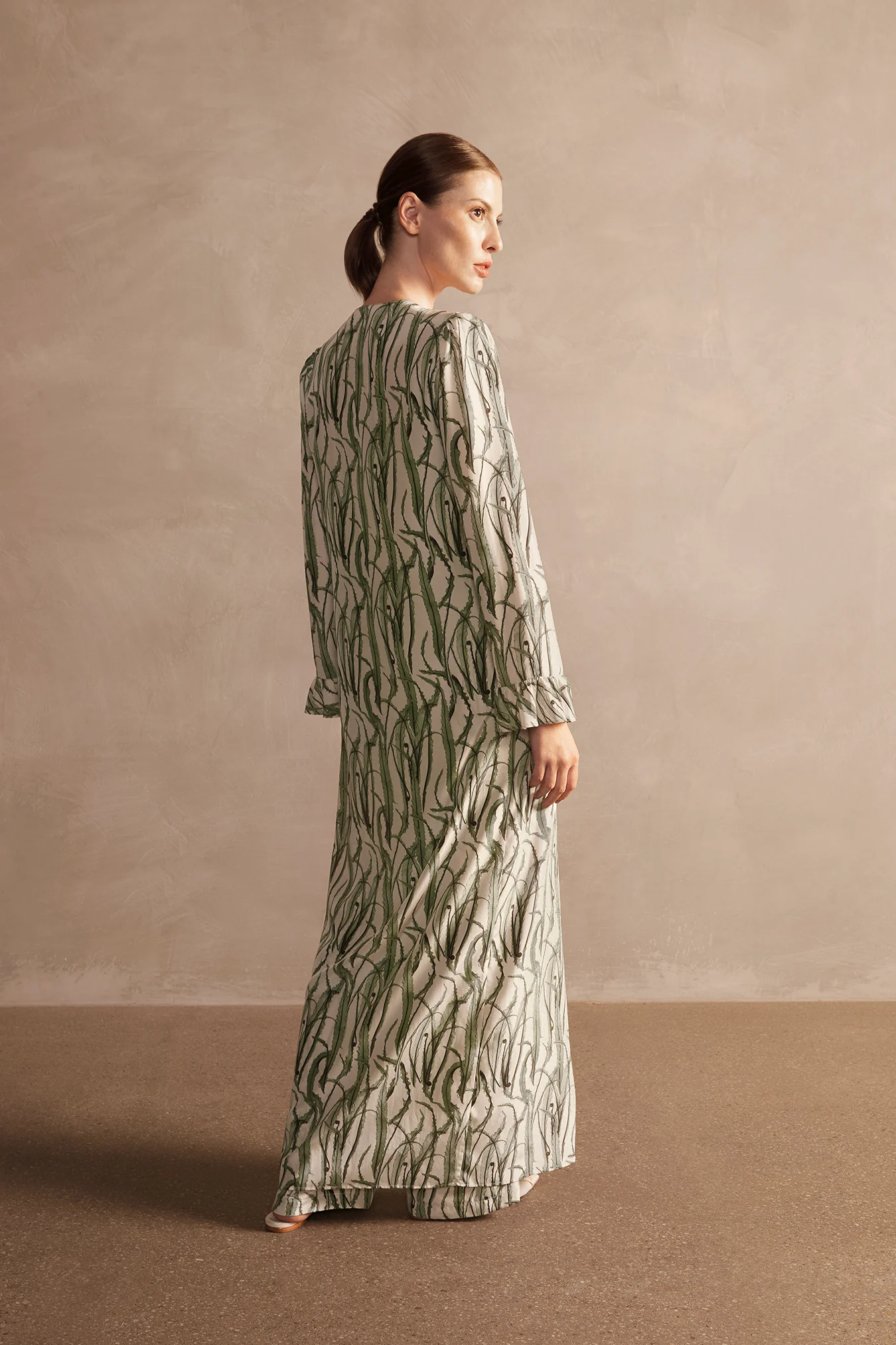 Samambaia Front Slip Long Dress - Image 3
