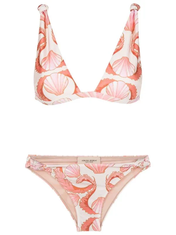 Seashell Long Triangle Bikini - Image 4
