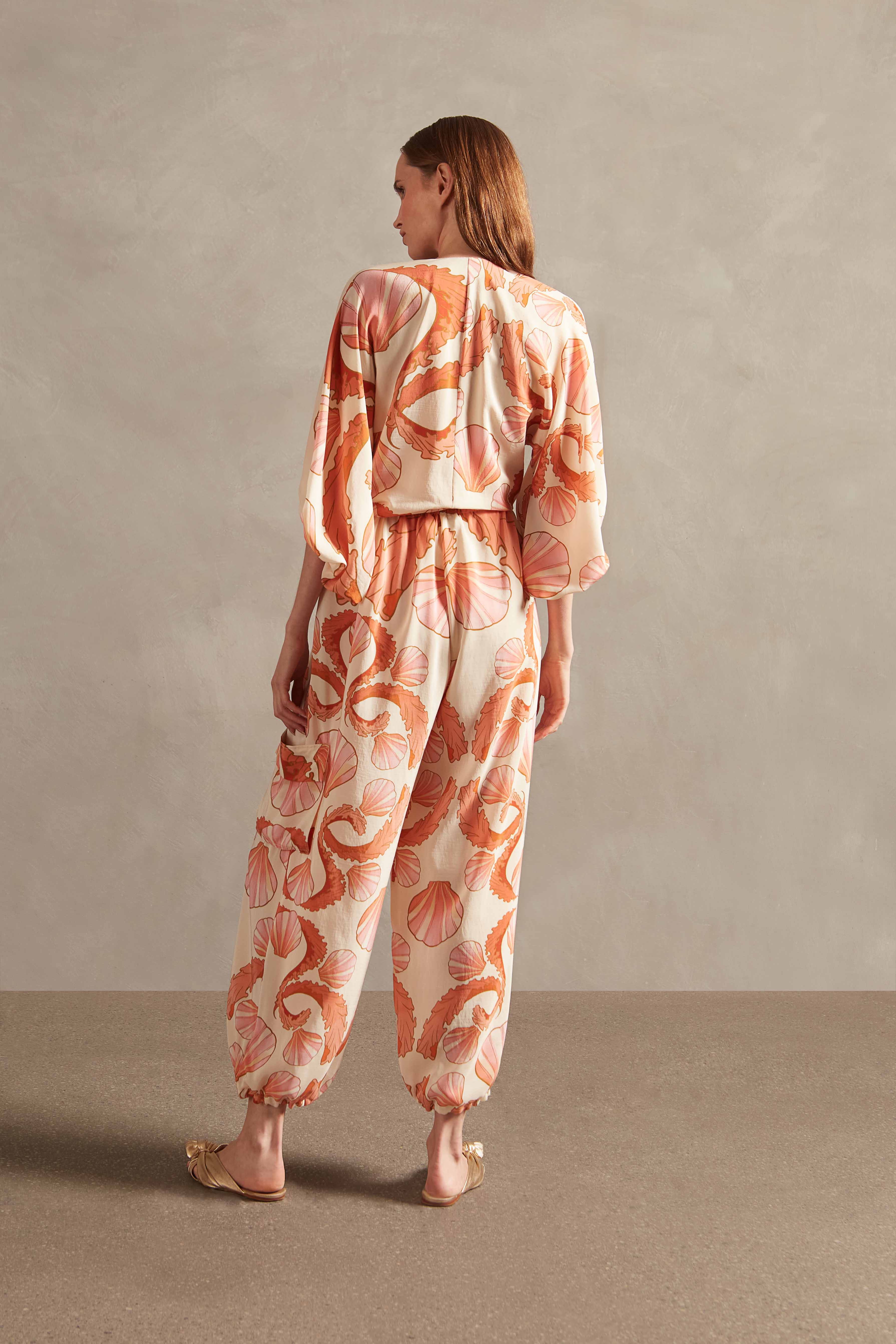 Seashell Puff Sleeve Shirt - Image 2
