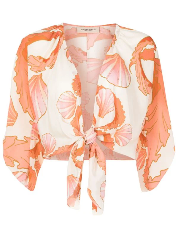 Seashell Puff Sleeve Shirt - Image 3