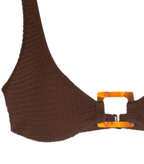 Seersucker Bikini With Hoop - Image 5