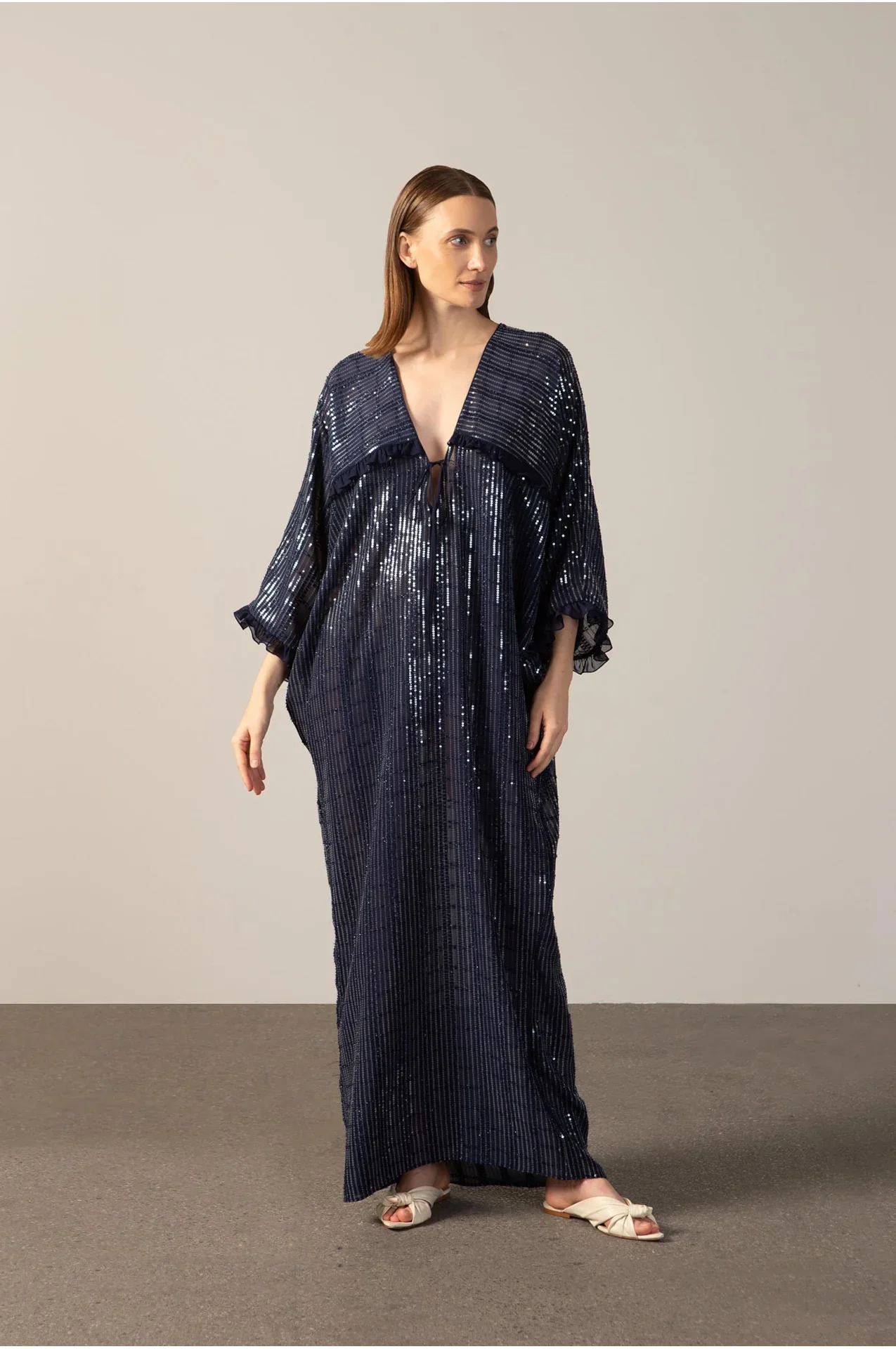 Sequins Maxi Kaftan