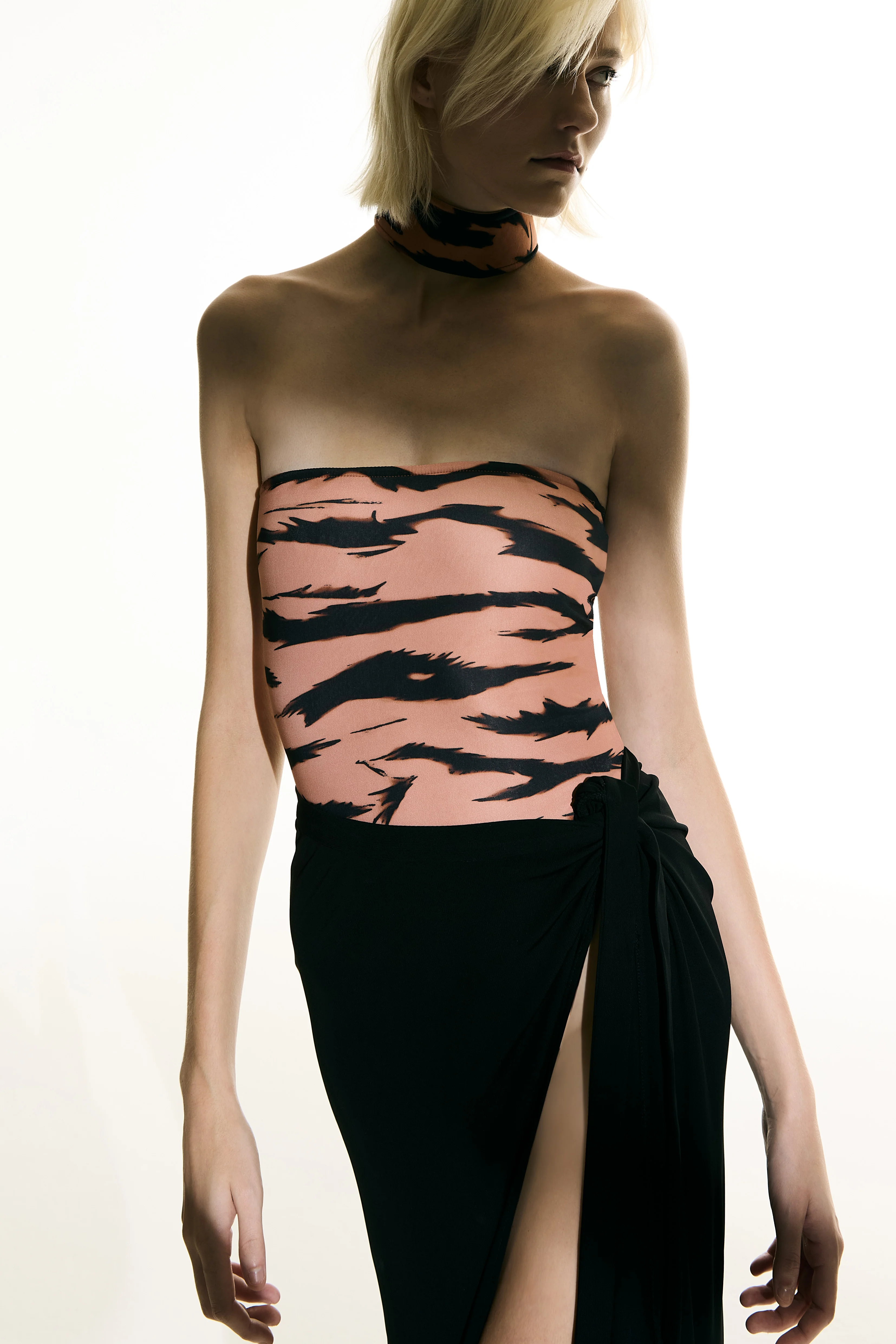 Side-Tie Maxi Skirt - Image 3
