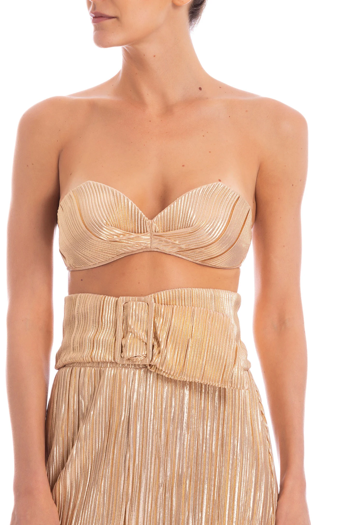 Soleil Top And Wide Leg Pants Set - Image 4