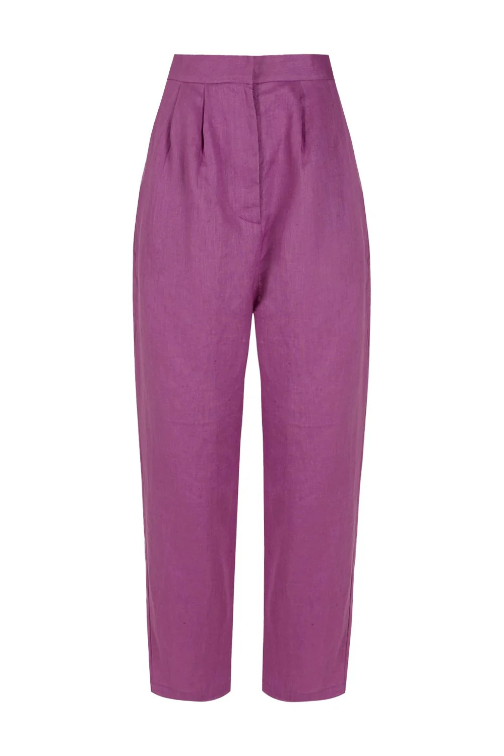 Solid Carrot Pants - Image 5