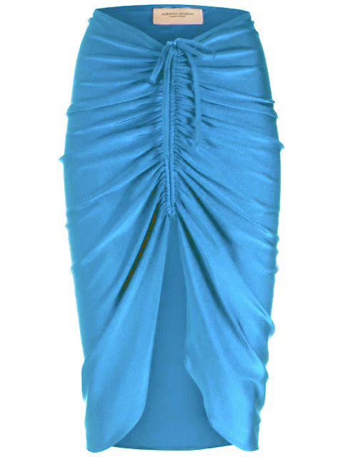 Solid Frilled Skirt - Image 2