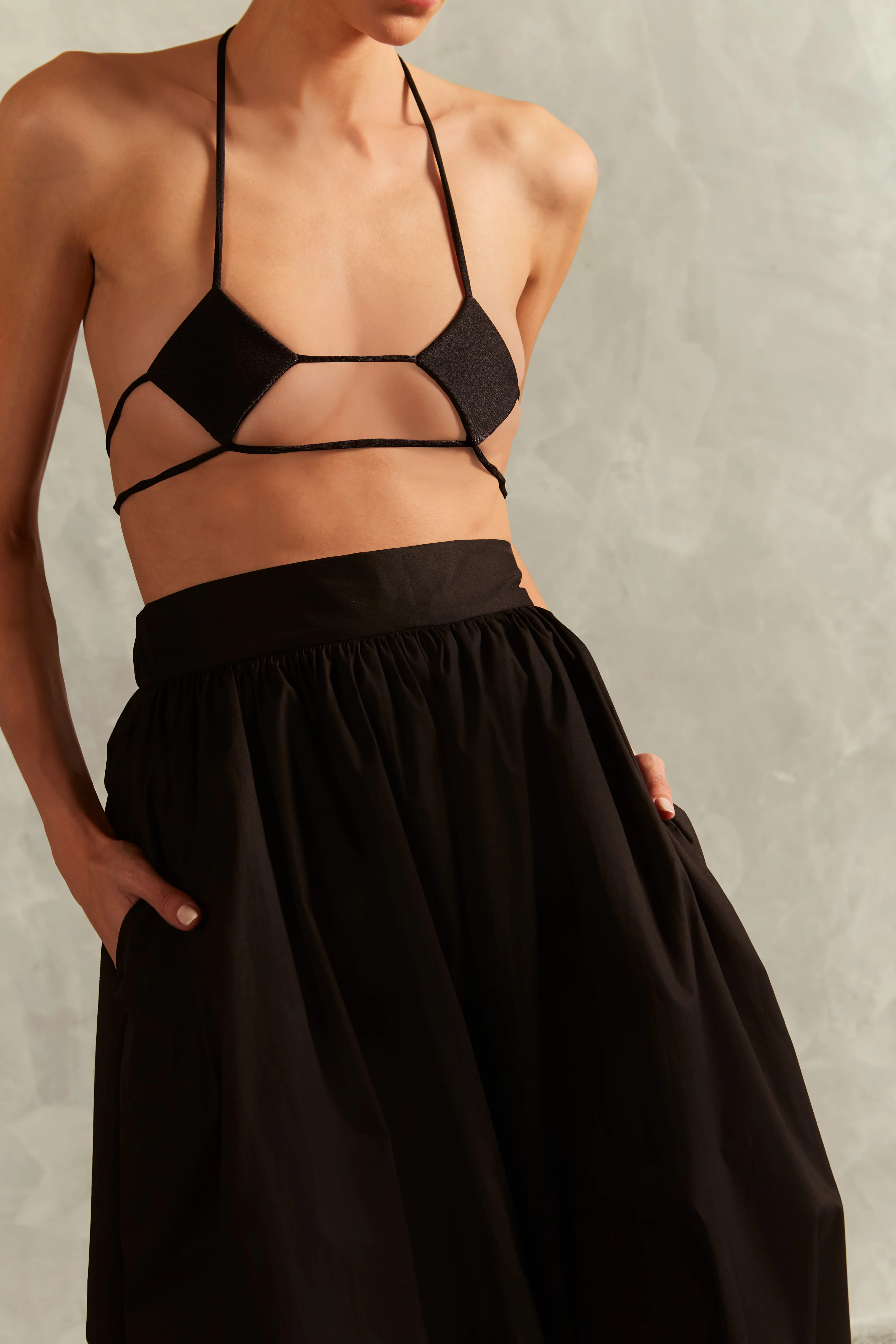 Solid Inamorata High-Waisted Nipple Bikini - Image 4