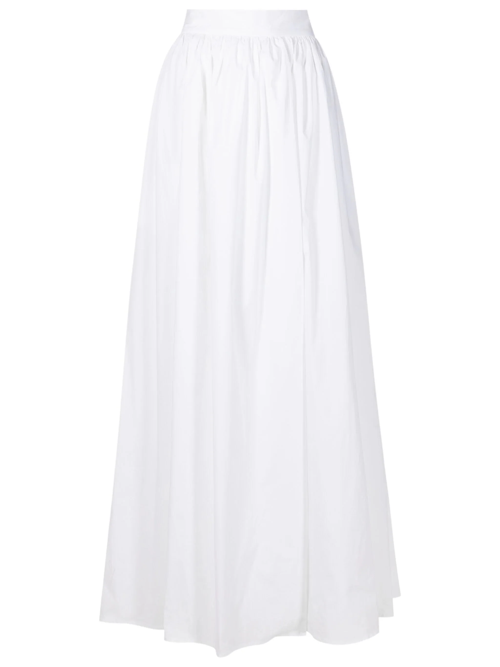 Solid Long Skirt - Image 2