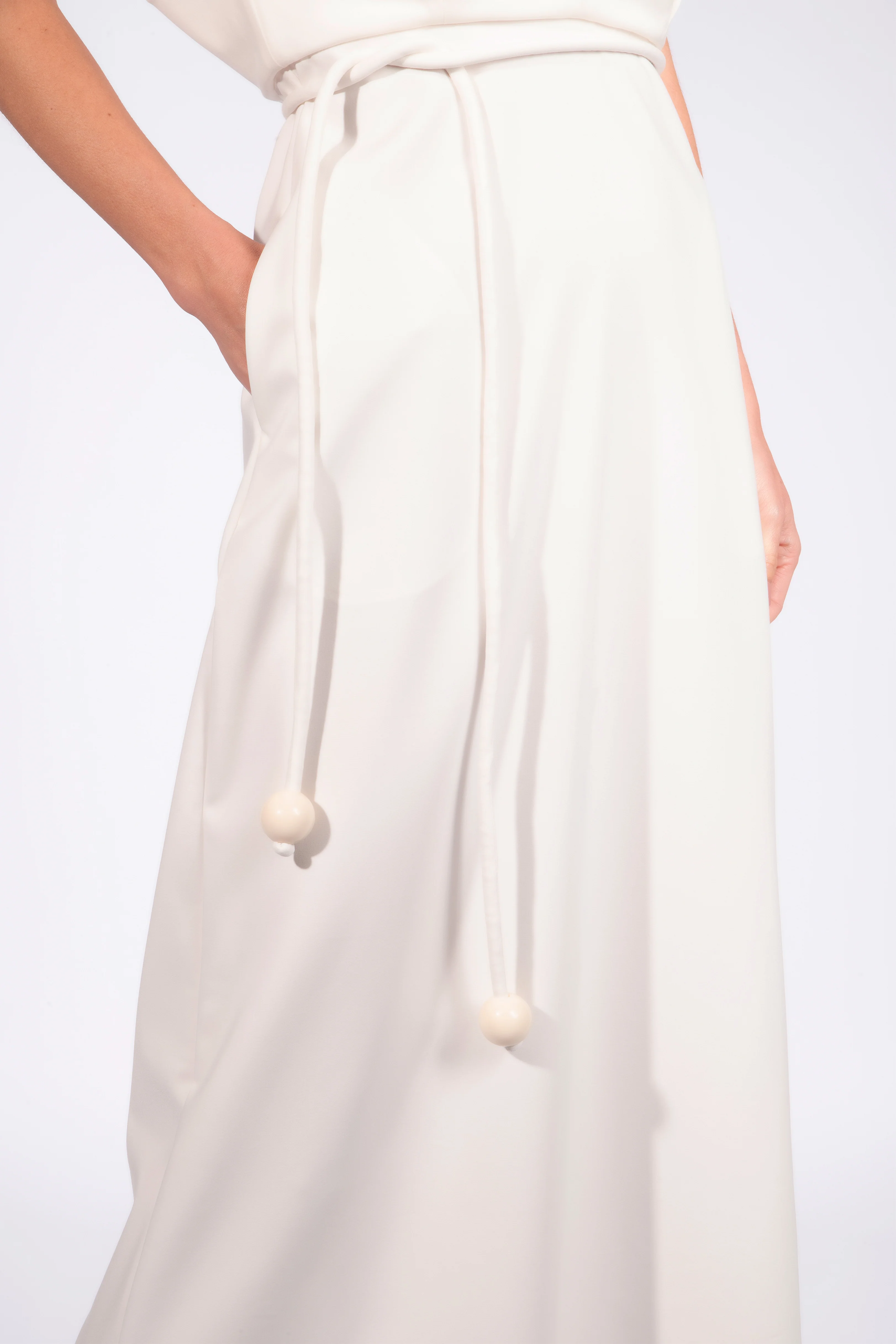 Solid Maxi Dress - Image 4