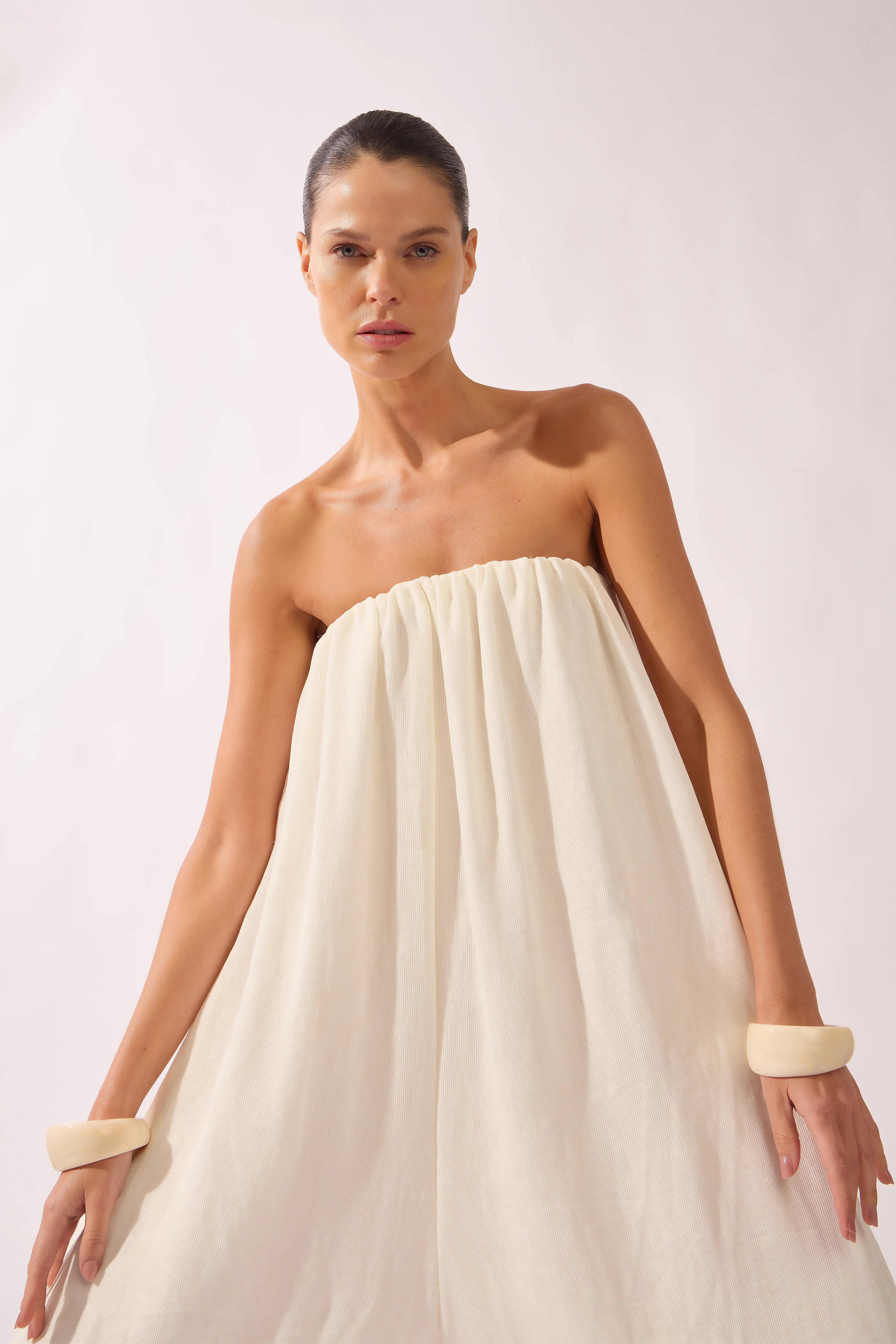 Solid Maxi Jampsuit - Image 3