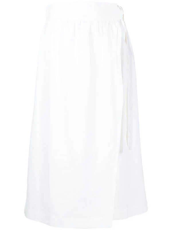 Solid Midi Skirt - Image 6
