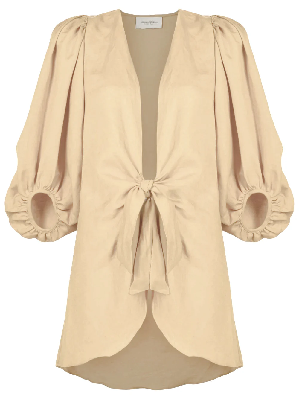 Solid Shirt With Voluminous Sleeves - Image 11