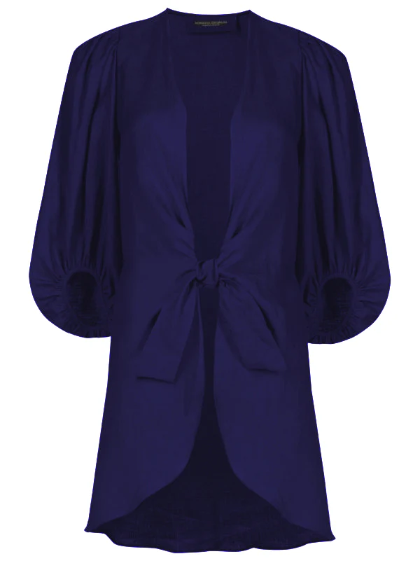 Solid Shirt With Voluminous Sleeves - Image 11