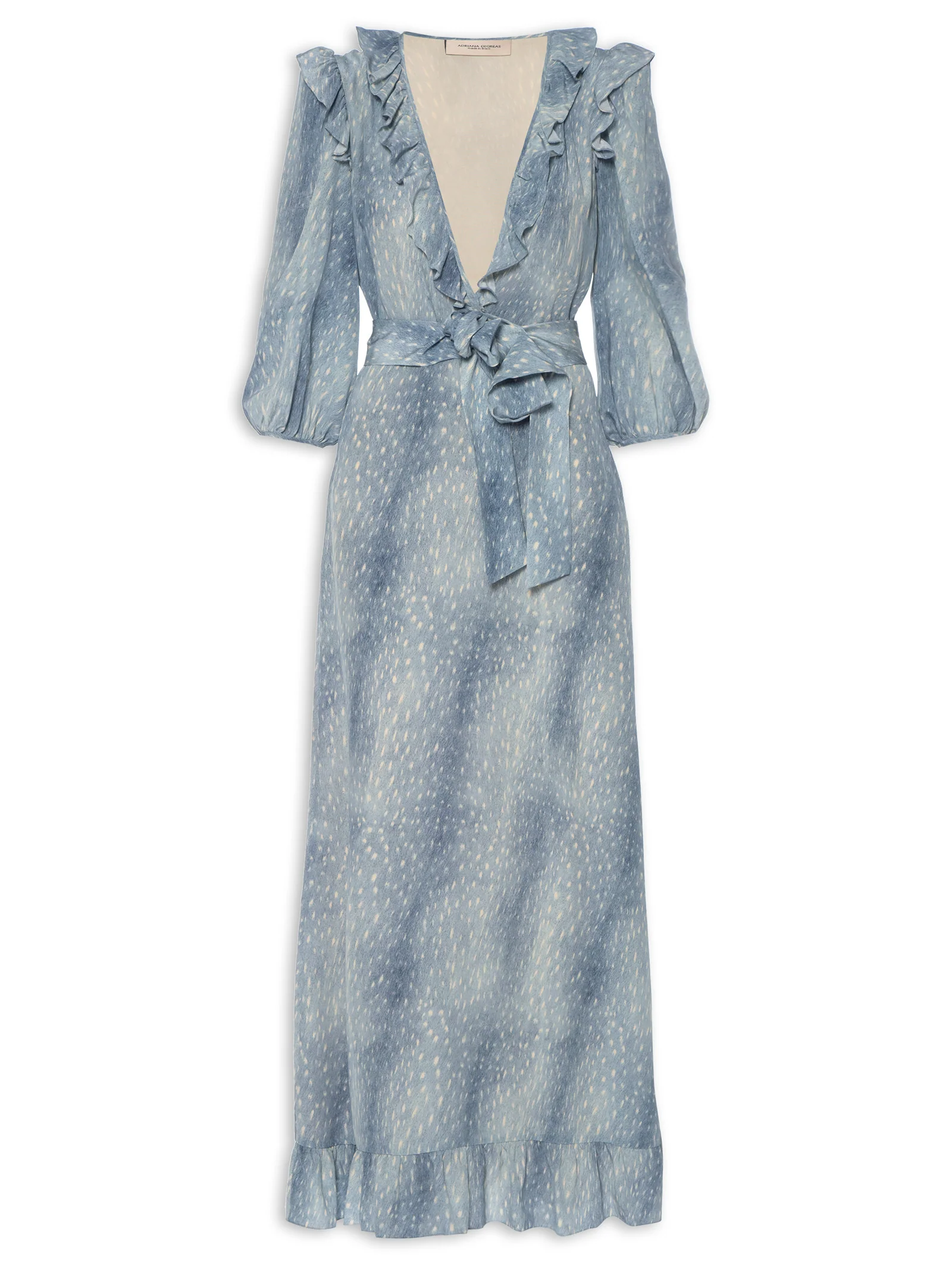 Stone Long Dress With Bow - Image 6