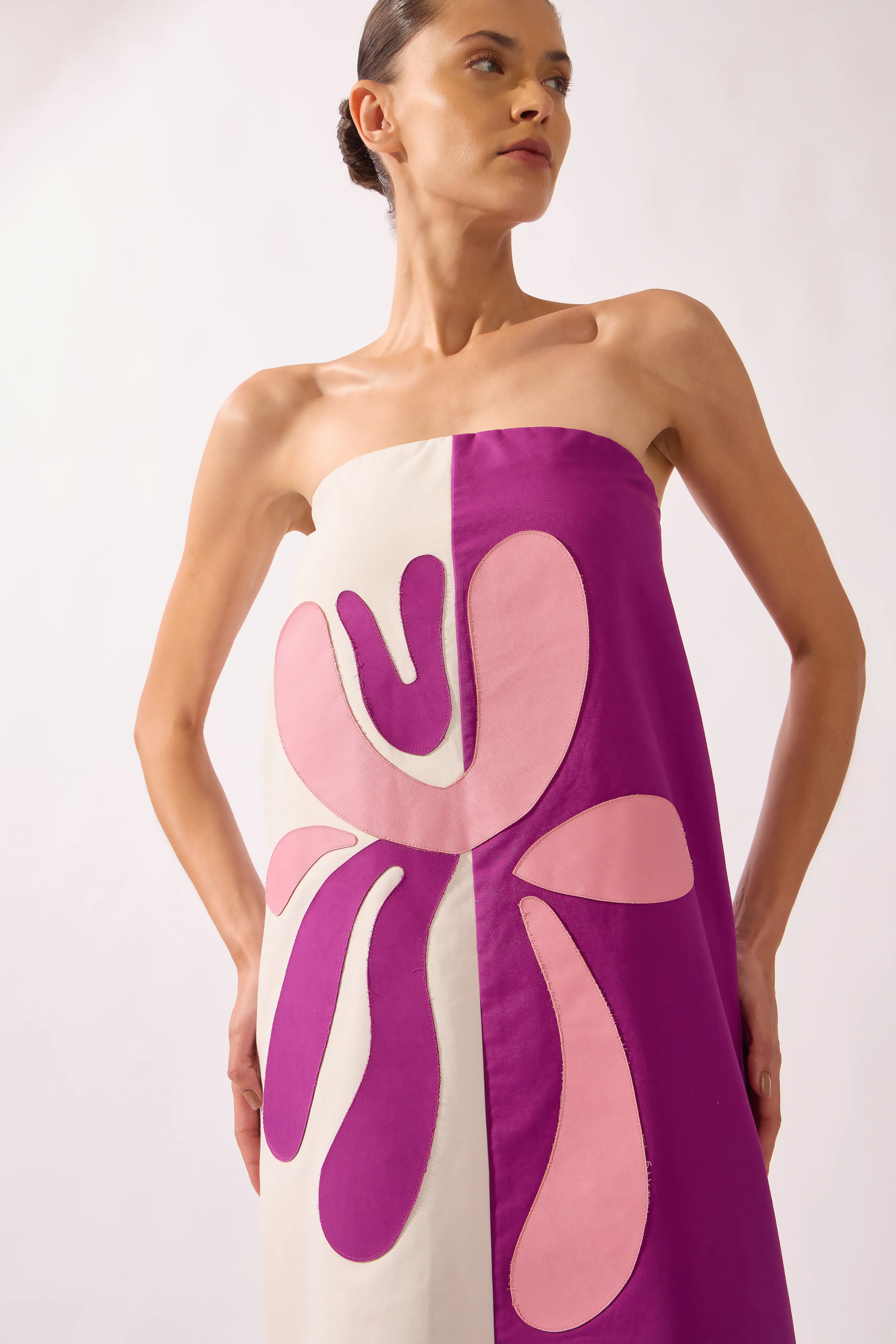 Strapless Maxi Dress - Image 3