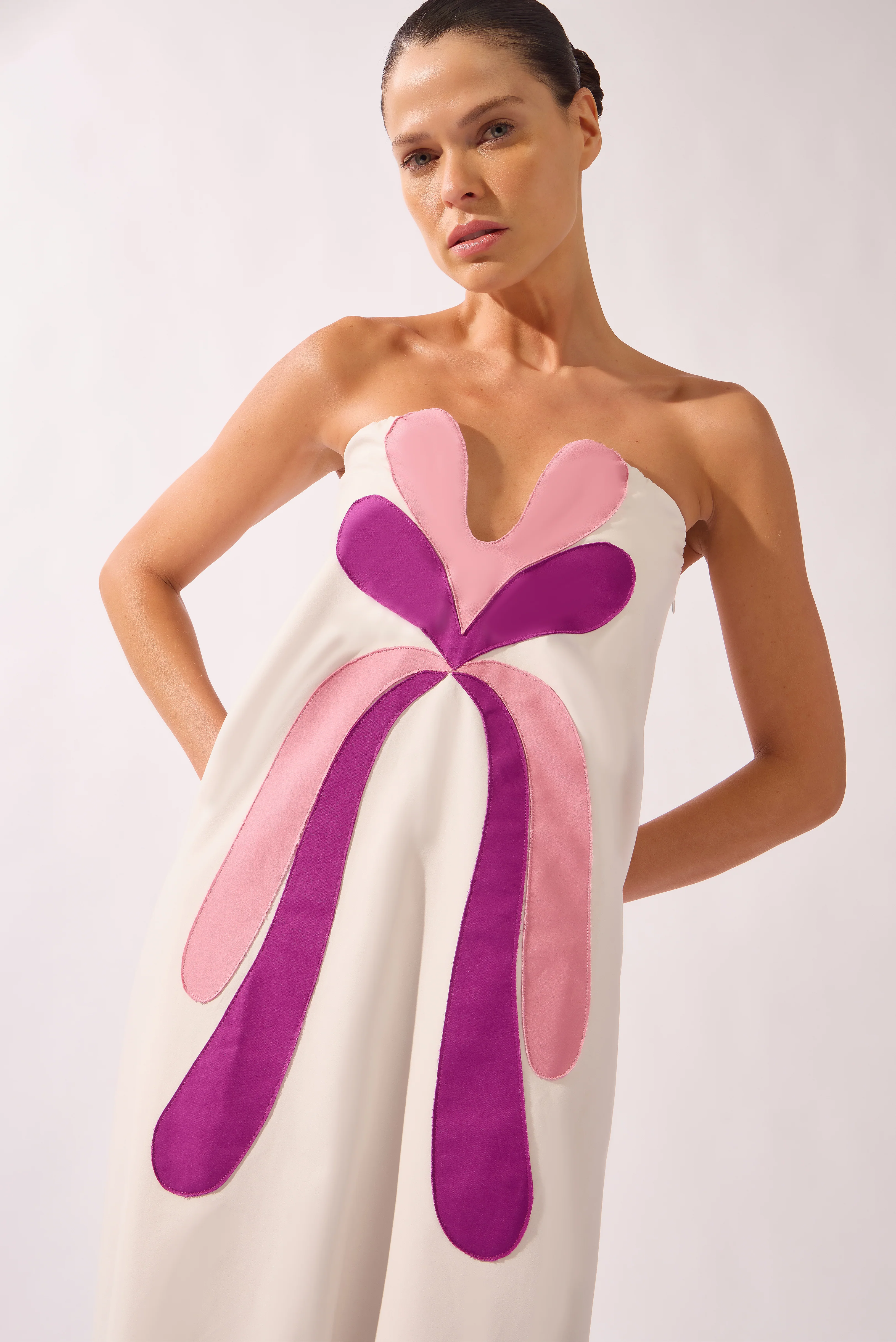 Structured Maxi Dress - Image 3