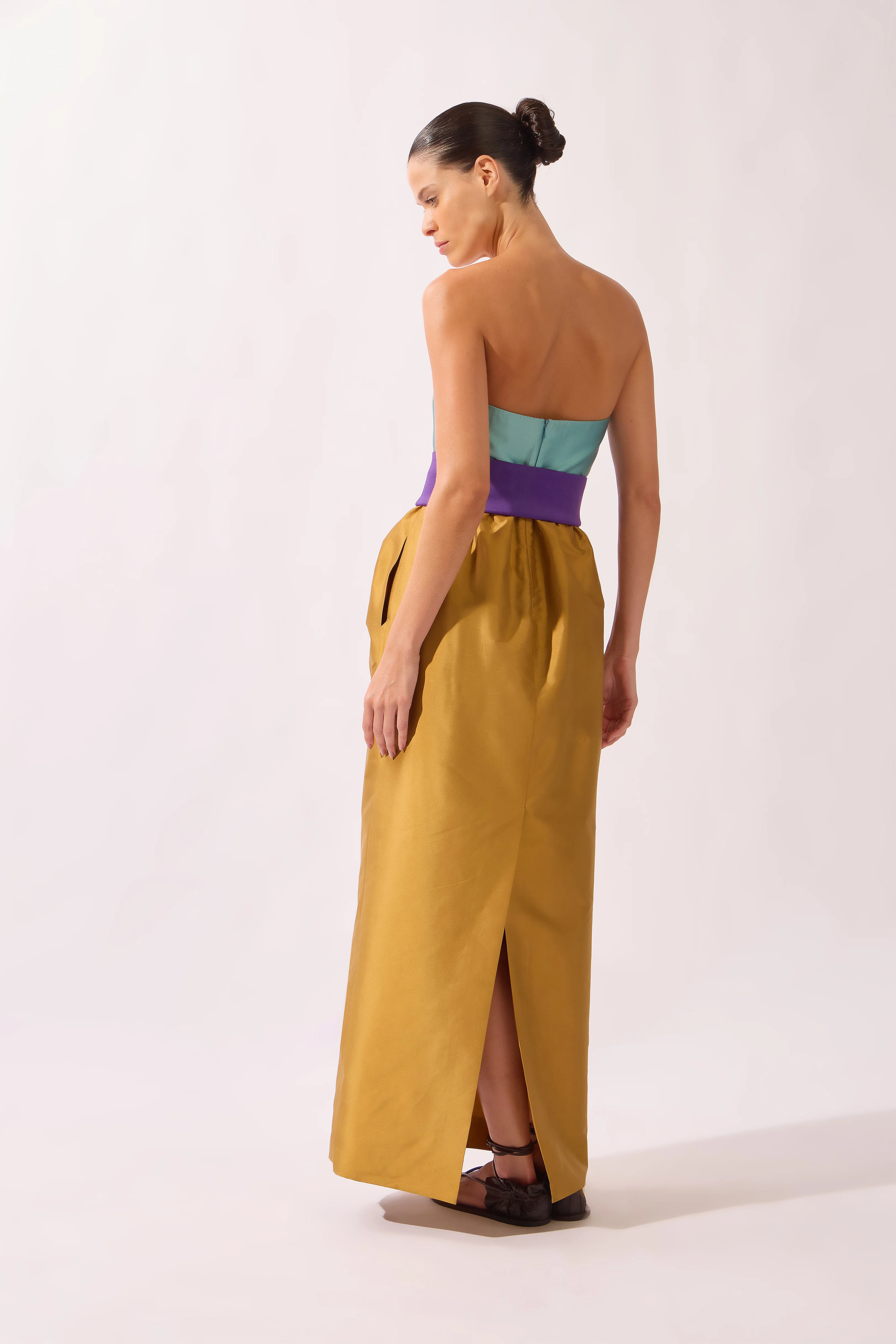 Structured Maxi Dress - Image 2