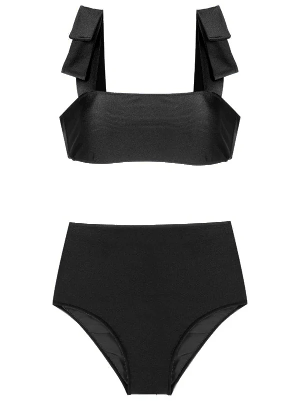Timeless High-Waisted Bikini With Straps - Image 4