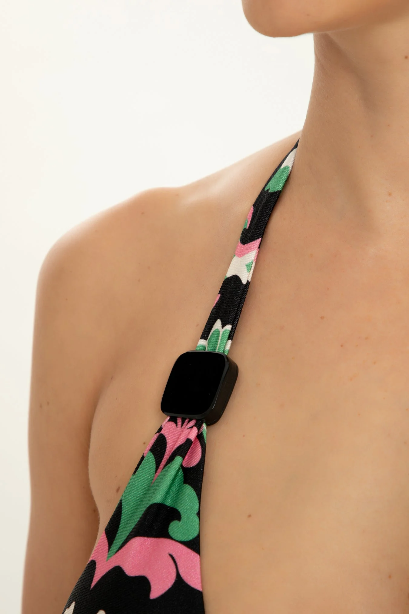 Twisted Flower Long Triangle Bikini - Image 11