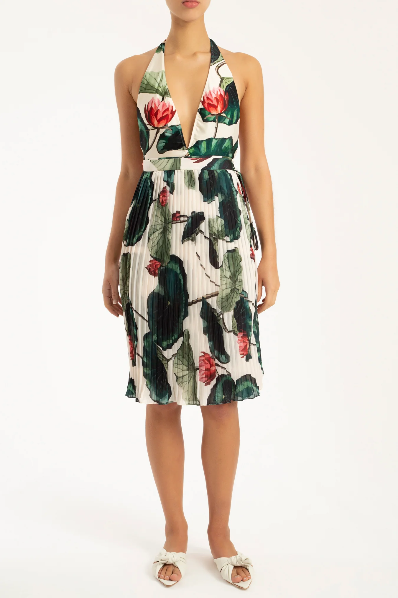 Victoria Regia Pareo Pleated Skirt - Image 2