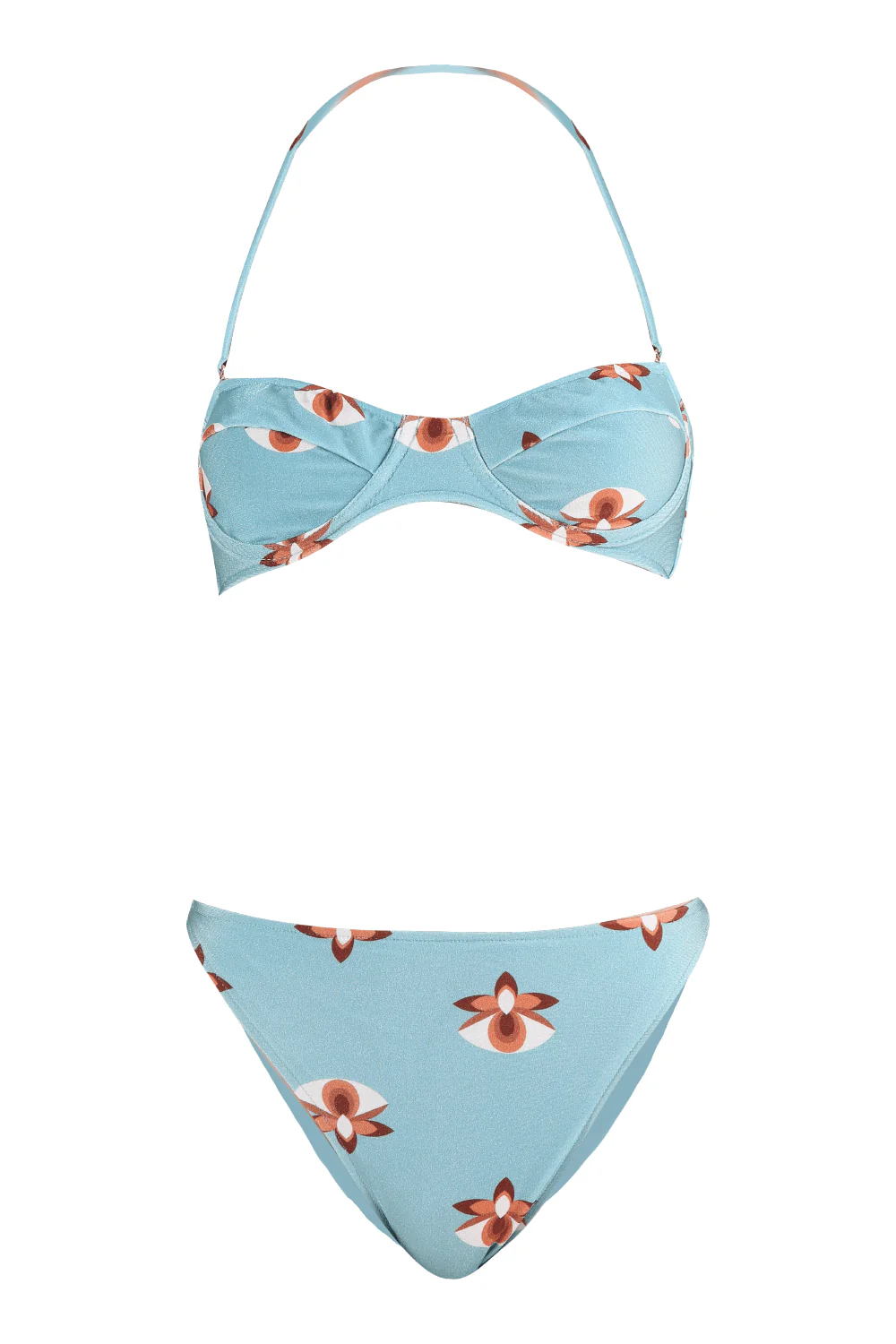 Vintage Orchid High-Leg Bikini - Image 4
