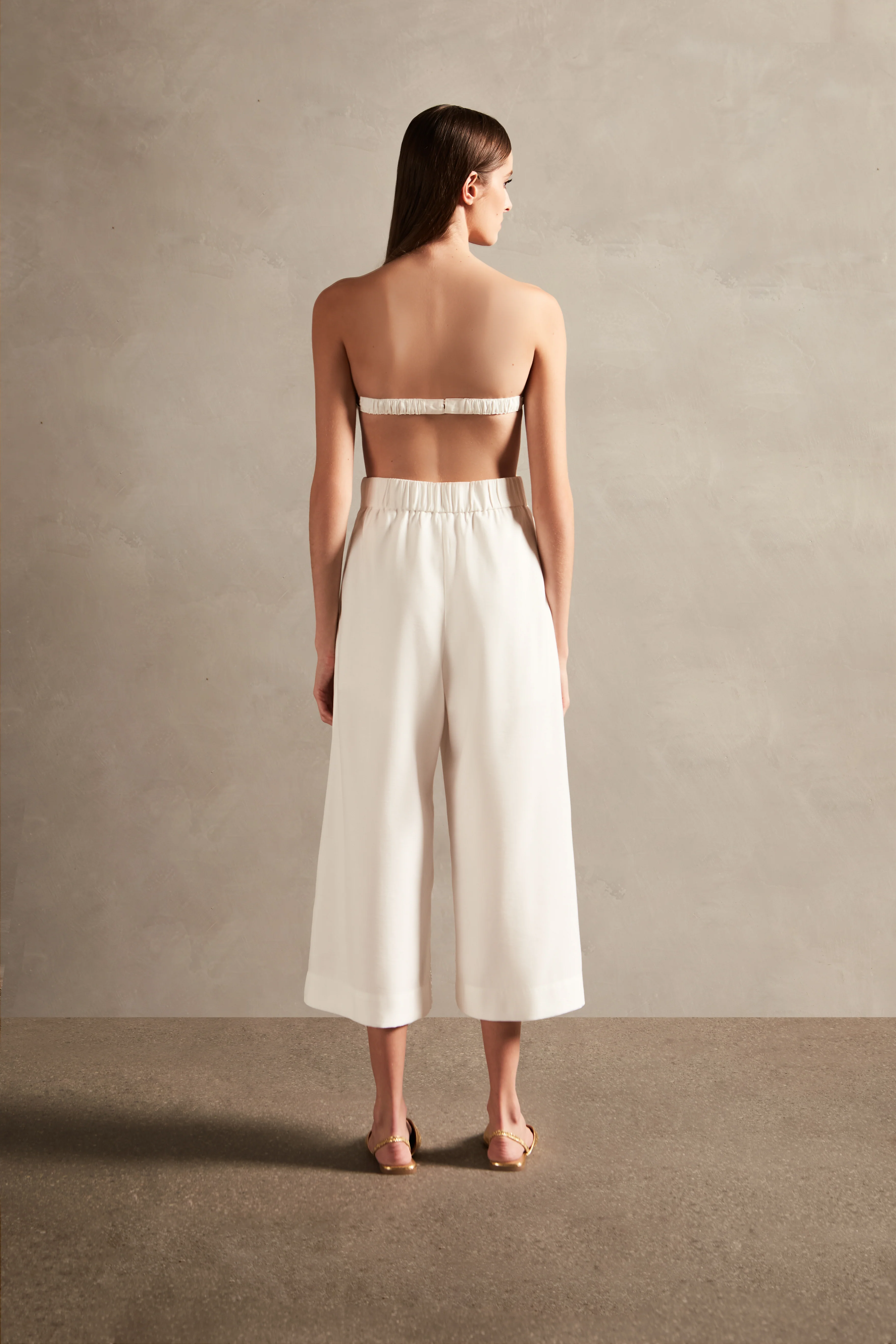 Vintage Orchid Solid Bandeau Top - Image 2