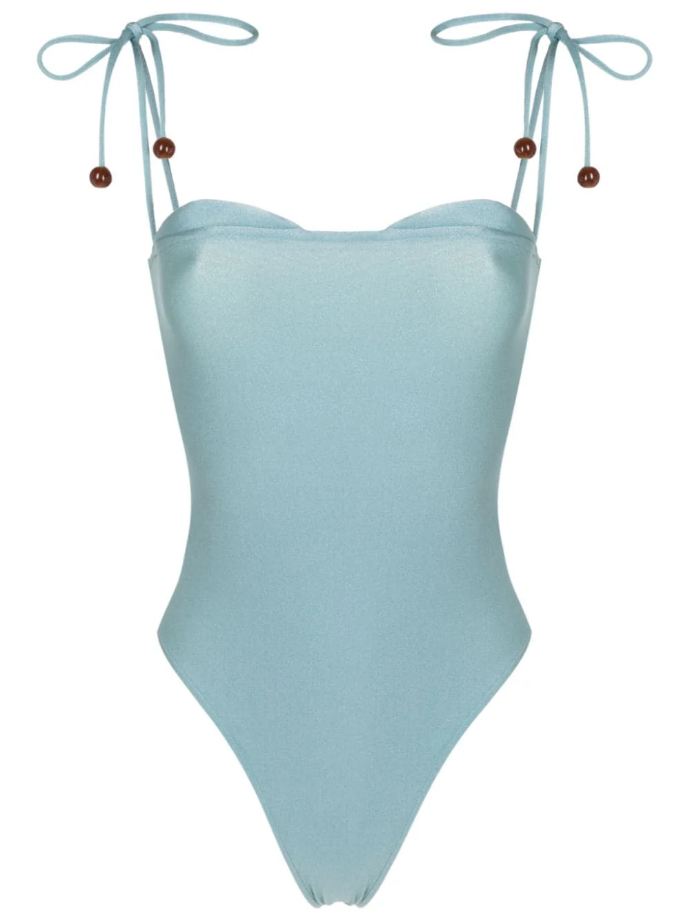 Vintage Orchid Solid Straps Swimsuit - Image 6