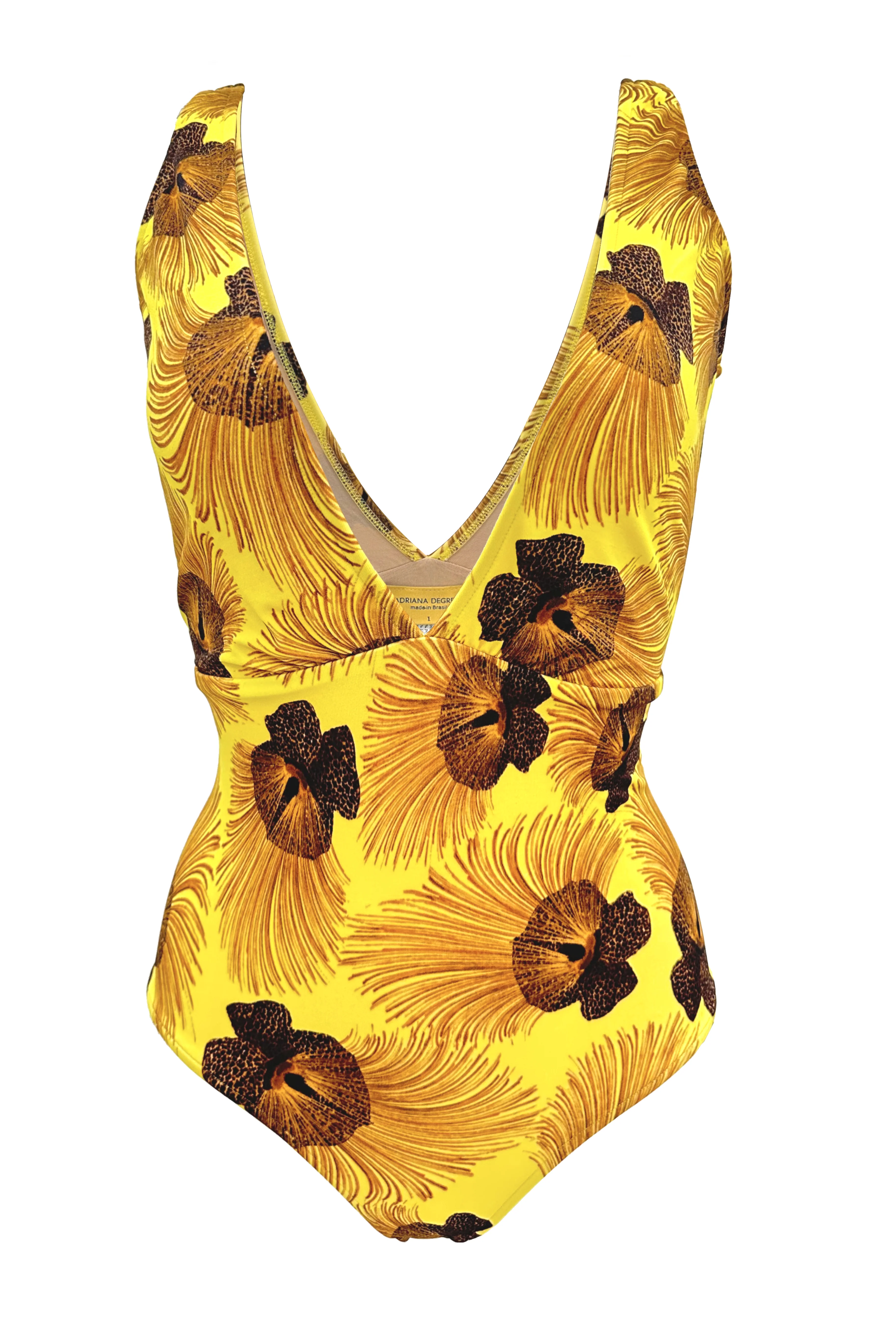 Vintage Orchid V-neck Swimsuit