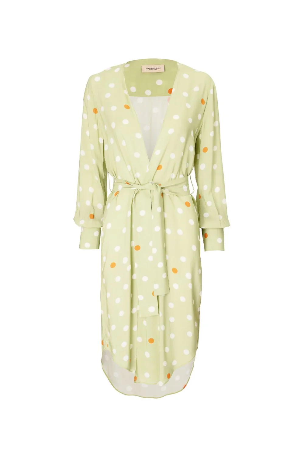 Vintage Pois Midi Robe - Image 4