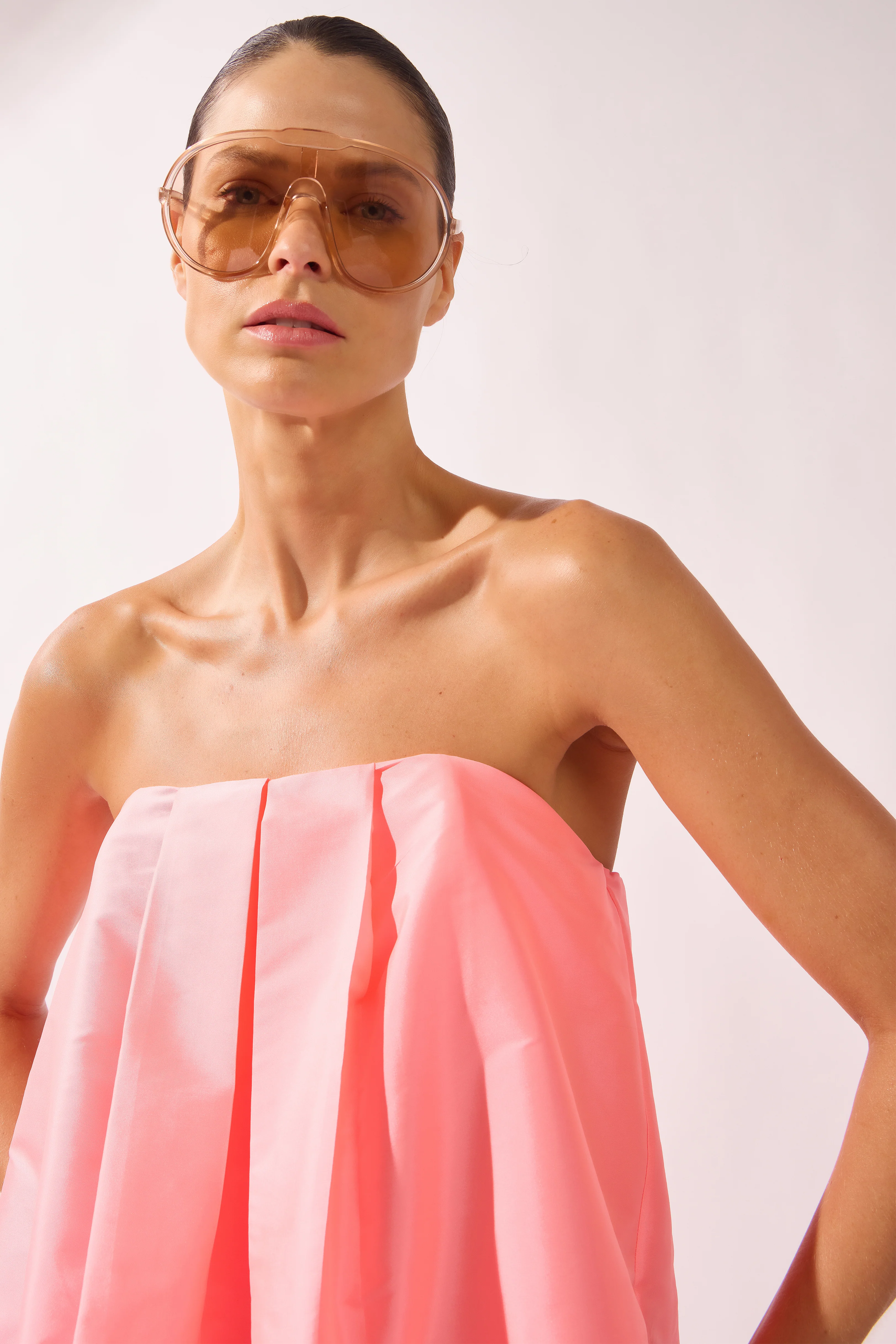 Voluminous Maxi Dress - Image 3