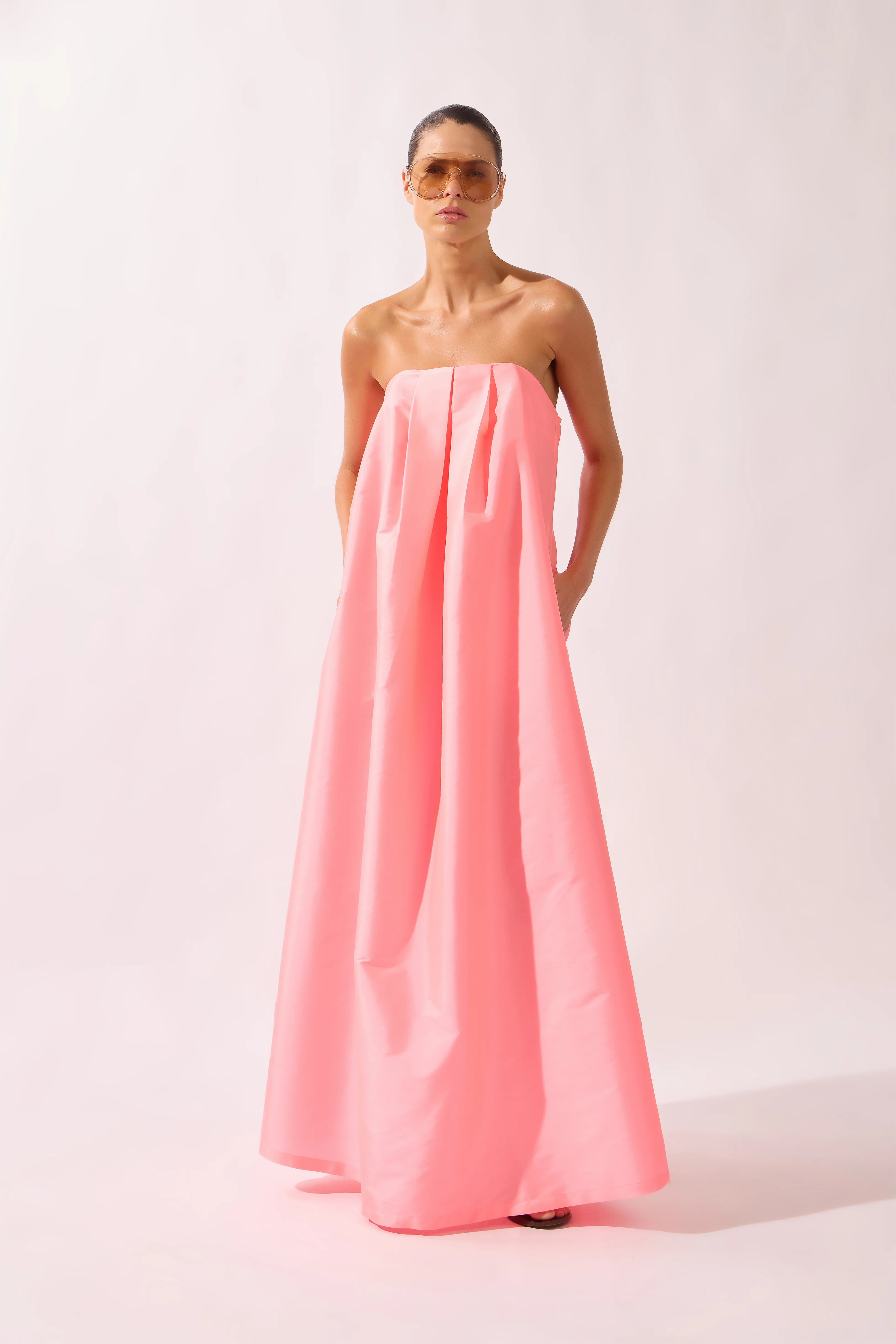 Voluminous Maxi Dress - Image 4