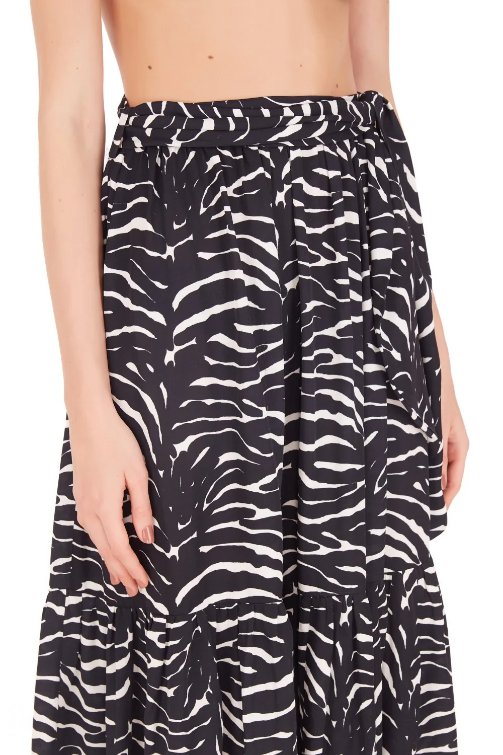 Zebra Midi Skirt - Image 5