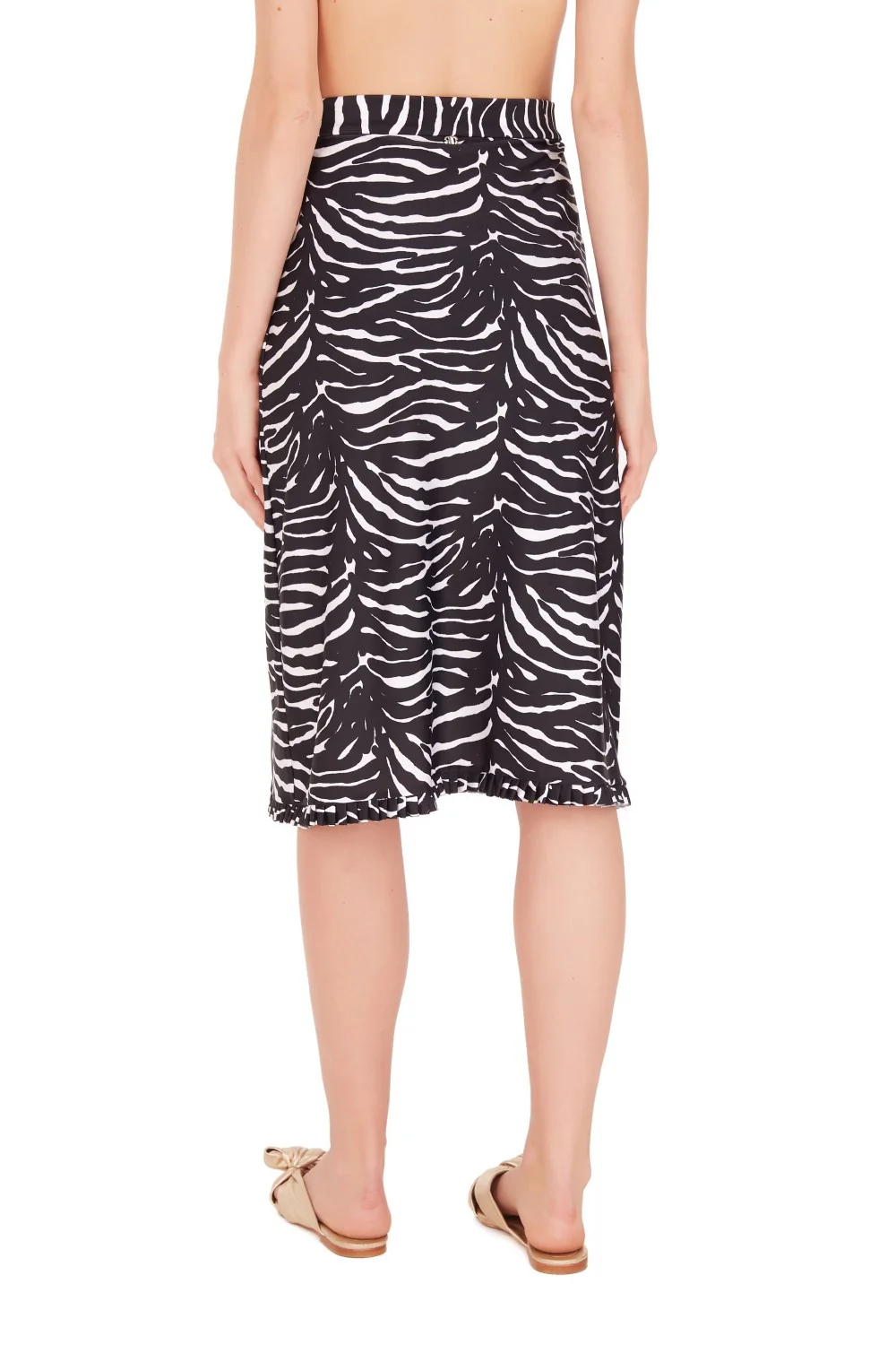Zebra Pareo Skirt - Image 2